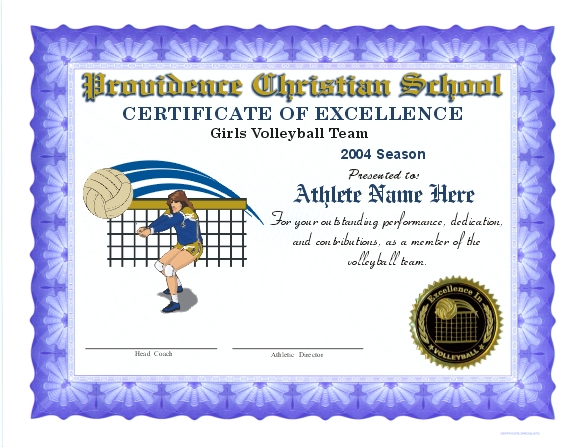 volleyball-certificates